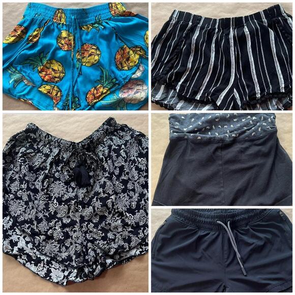 Bundle of 5 shorts y2k size xs/0 - Picture 1 of 6